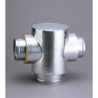 タイロン 異径継手管 グラスウール断熱仕様 FC型 片塞十字管 FC2510(受注生産品)