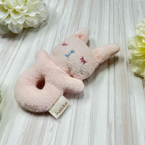 HAKKA KIDS（ハッカキッズ） ラトル アニマルモチーフ うさぎ ハッカ