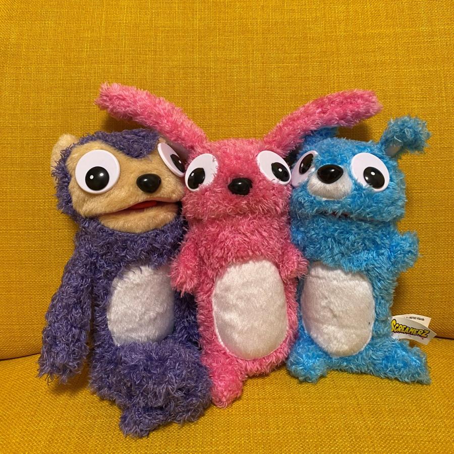 スクリーマーズ うさぎ くま さる 音がする ぬいぐるみ 鳴き声