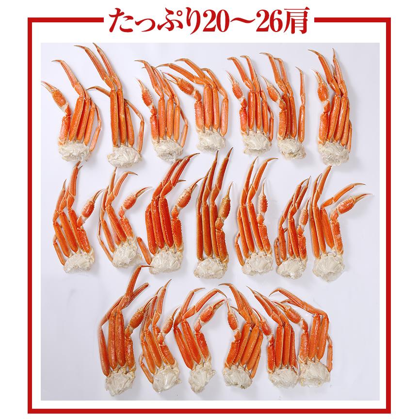 かに カニ 蟹 ズワイ蟹 ずわい蟹 ずわい蟹 ズワイガニ | ★★最安値に挑戦中！★★ 2Lボイルずわい肩脚20〜26肩(総重量約5kg) | ブランド登録なし | 06