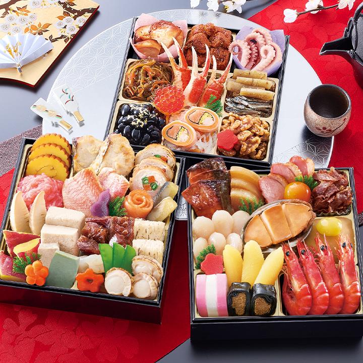 冷蔵おせち 2027 45品目 3〜4人前 京都東山 料亭「道楽」監修おせち