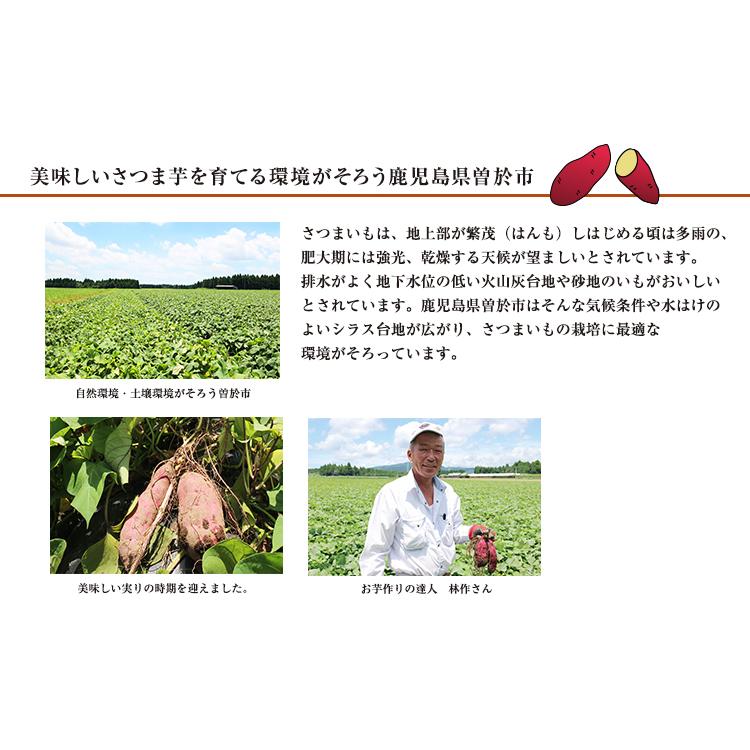 まるで天然のスイーツ 鹿児島県産サツマイモ「林作蜜芋」約3kg : 笑顔