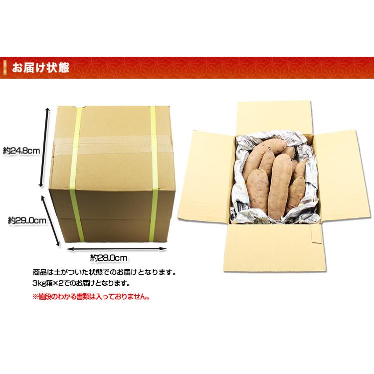 まるで天然のスイーツ 鹿児島県産サツマイモ「林作蜜芋」約6kg（約3kg