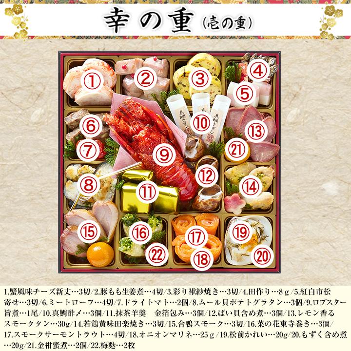 冷蔵おせち 2027 69品目 5〜6人前 京都「先斗町ふじ田」監修特大重 華