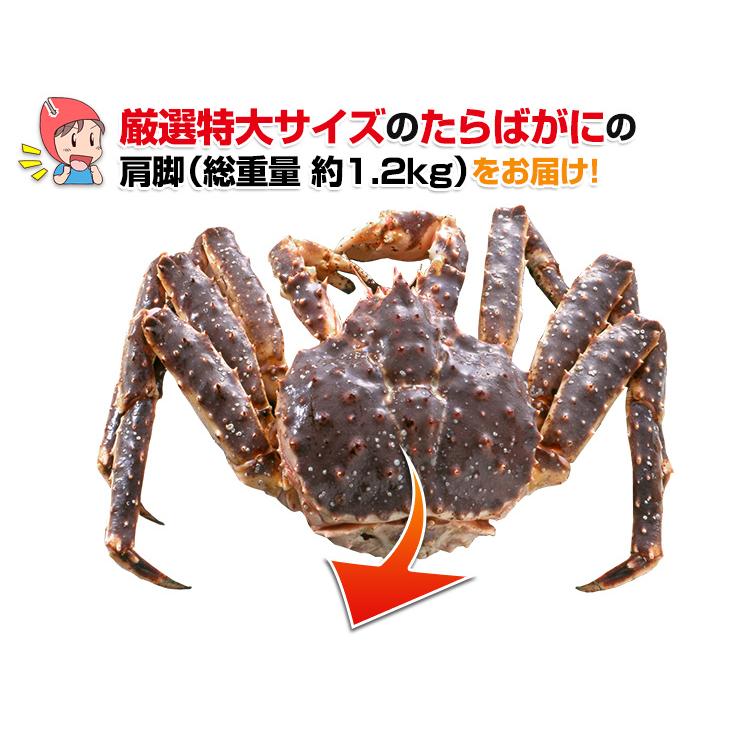 かに カニ 蟹 タラバガニ たらば蟹 | 特大4L生たらばがに肩脚1肩(総重量約1.2kg)【送料無料】 | ブランド登録なし | 05