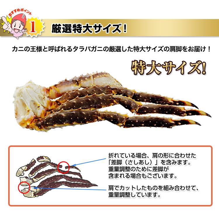 かに カニ 蟹 タラバガニ たらば蟹 | 特大4L生たらばがに肩脚1肩(総重量約1.2kg)【送料無料】 | ブランド登録なし | 07