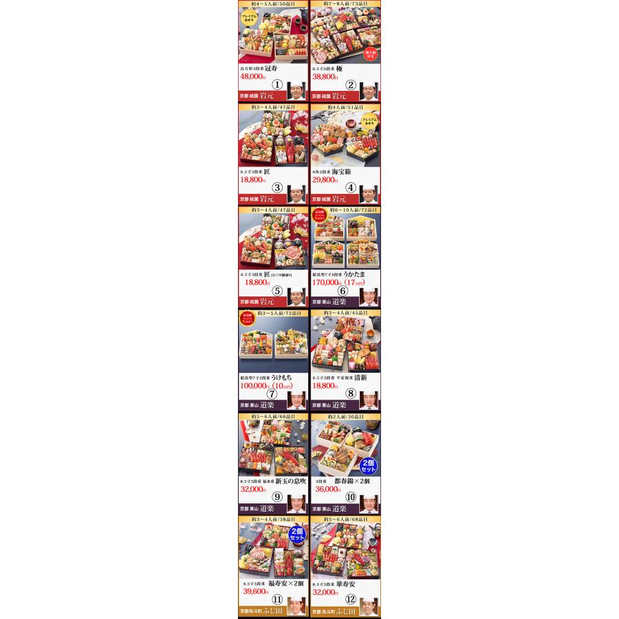 おせち 2026 福袋 福袋おせち 笑顔の食卓匠 |  高級おせちを含む58種のおせちのいずれかをお届け 送料無料 おせち料理 お正月 冷蔵おせち 冷蔵 | ブランド登録なし | 06