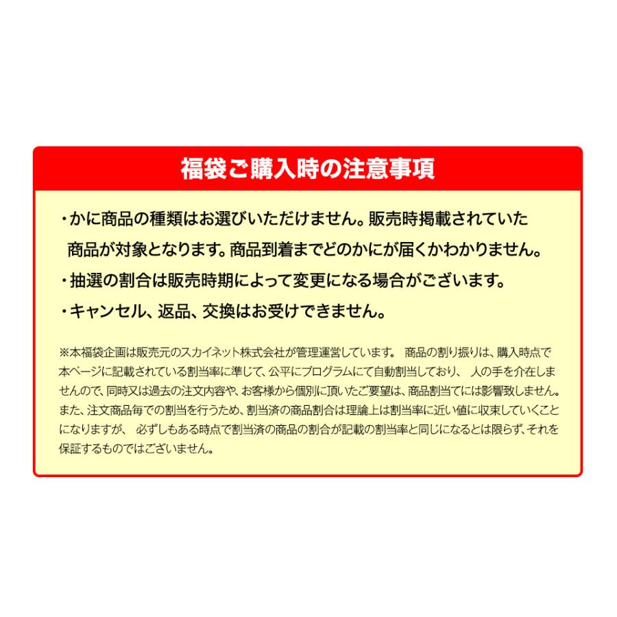 【ボイルかに福袋】かに カニ 蟹 ズワイガニ 福袋 | ボイルかに福袋【最大6,689円お得】どれでもお得 17,800円〜12,800円のボイルかに4種からお届け | ブランド登録なし | 06