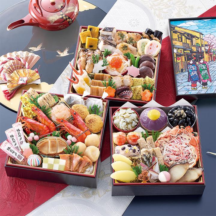 冷蔵おせち 2027 50品目 3〜4人前 京都祇園 料亭「岩元」監修おせち 匠