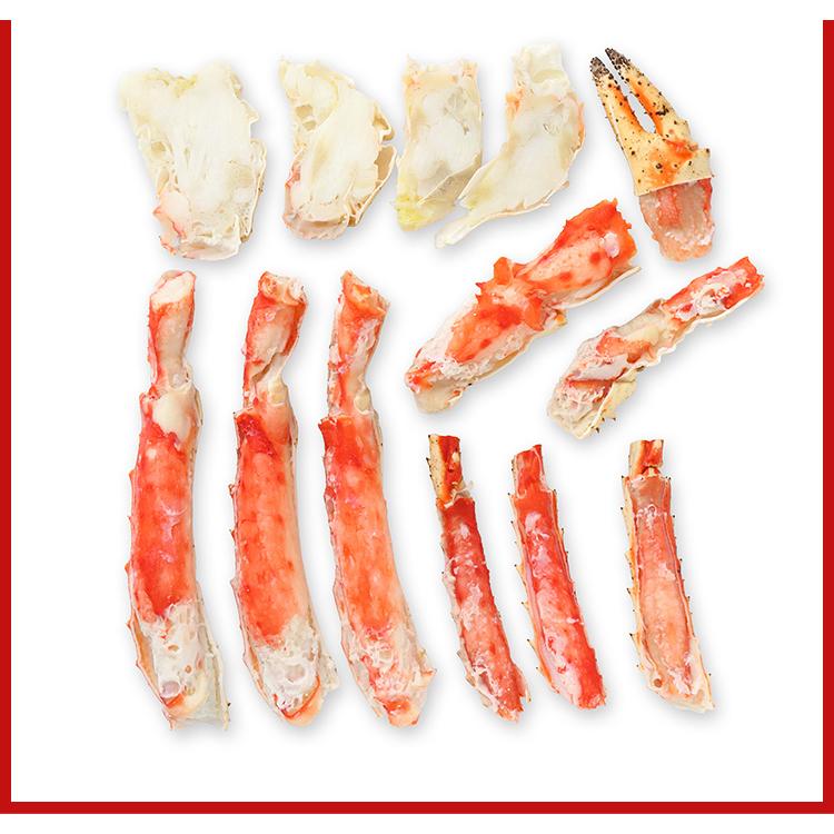 かに カニ 蟹 タラバガニ たらば蟹 | 特大7Lボイルたらば半むき身満足セット2.8kg超（総重量約3.3kg） | ブランド登録なし | 06