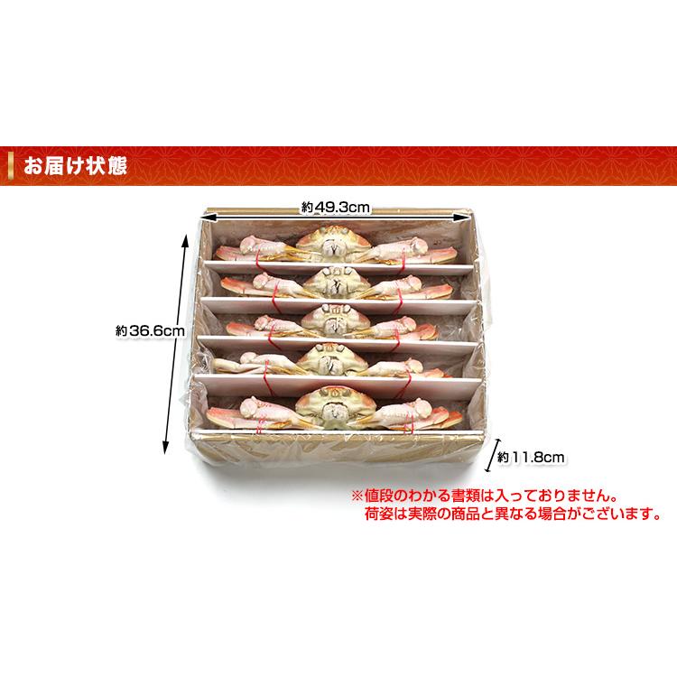 かに カニ 蟹 ズワイガニ ボイル| 【お値打ち・訳あり】ボイルずわい姿5〜6杯（約3kg）｜egaotakumi｜11