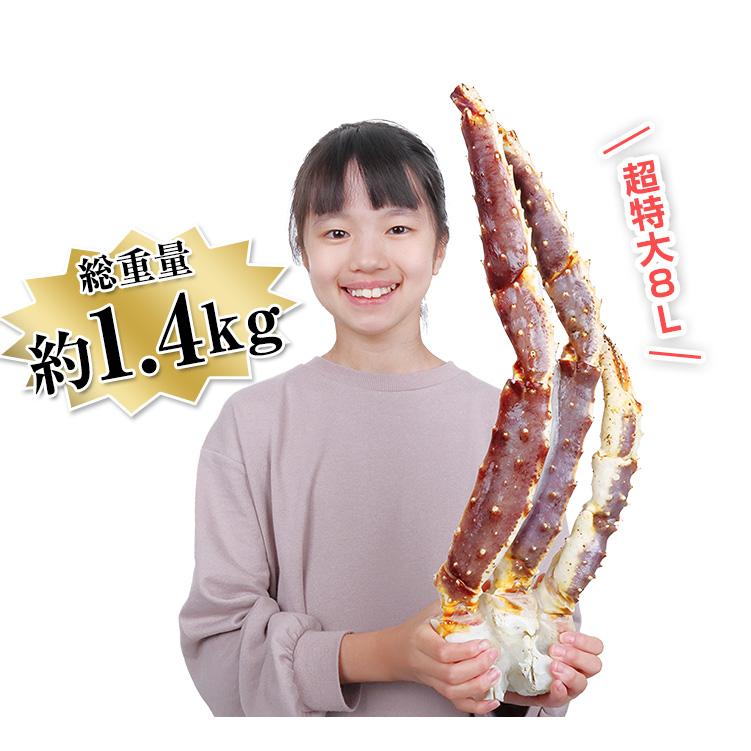 かに カニ 蟹 タラバガニ たらば蟹 |  超特大8L生たらばがに 約1.2kg（総重量約1.4kg）_5