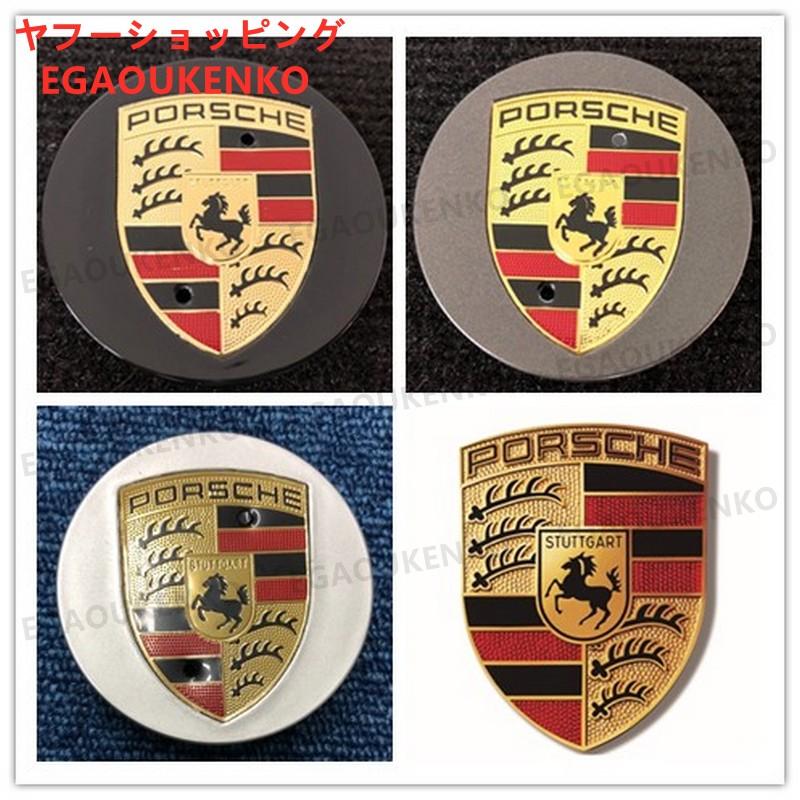 PORSCHE ポルシェ ホイールセンターキャップ 65mm 77mm(76mm PORSCHE ポルシェ ホイールセンターキャップ 65mm 77mm(76mm