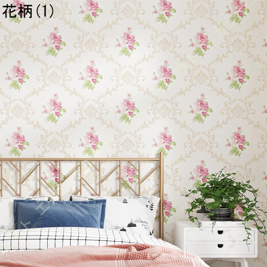 新品本物 壁紙シール 10m 花柄 おしゃれ 壁紙の上から貼れる はがせる壁紙 張り替え 木目 無地 リメイクシート Diy のり付き クロス 厚手 白 淡いピンク ゴールド 北欧 Www Tgnewstv It