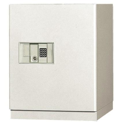 設置料込【条件付】★BS51-2E　業務用2時間耐火金庫 テンキー＋電子ロック錠　操作部にカバーが付いています | 日本アイ・エス・ケイ