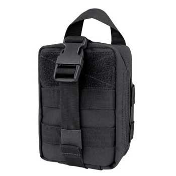 Condor コンドル タクティカルポーチ ミリタリーポーチ サバゲー ブラック CONDOR コンドル タクティカルギア Rip-Away EMTライトポーチ