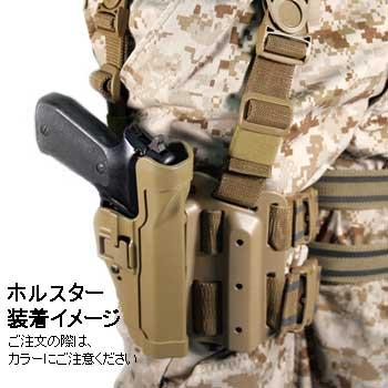 【特価】BLACKHAWK ブラックホーク ＳＥＲＰＡ ＬＥＶＥＬ２ ＴＡＣＴＩＣＡＬホルスター ＳＩＧ 220/225/226/228/229  W/OR W/OUT RAIL 430506｜egears｜03