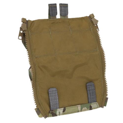 バックパネル FCPC用 コヨーテ バックパネルジッパー付き FERRO CONCEPTS Back Panel Double Pouch ZIP ON バックパネル