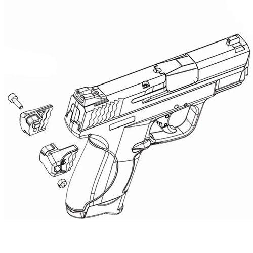 RECOVER TACTICAL MCH M&P 9mm/40 Double Stack チャージングハンドル MCH イスラエル製 |  | 01