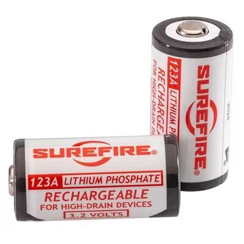 世界有名な 素敵な 在庫販売 SUREFIRE シュアファイヤーSFLFP123 リチャージブル123A 日本正規品 バッテリー2個パック 充電式電池