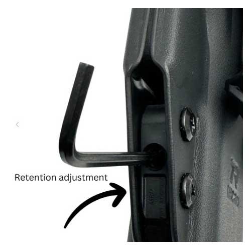 ROUNDED Universal Holster 多くの銃対応 両利き用 IWB/OWB用 ドットサイト対応 Kydex ユニバーサルホルスター 米国製 |  | 03