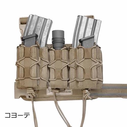 WARRIOR ASSAULT SYSTEMS WAS SABRE LEG RIG MK1 コンパクトレッグパネル ライフル・ピストルマグポーチ付属 