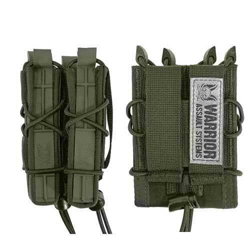 WARRIOR ASSAULT SYSTEMS WAS Single Quick Mag with Pistol Pouch