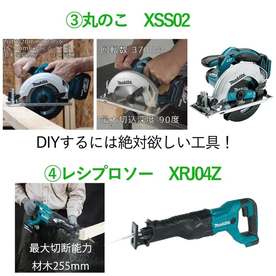 マキタ 電動工具 セット 18V インパクト ドライバー 丸のこ  