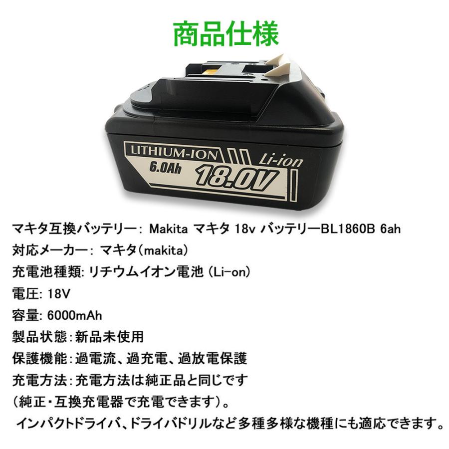 マキタ ディスクグラインダー 18v Ga504dz同等品 互換バッテリー 互換充電器 セット Makita Bl1860b 充電式 コードレス サンダー Egghouse Yahoo 店 通販 Yahoo ショッピング