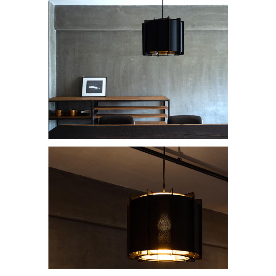 ペンダントライト ファブリックシェード 33cm LED 電球付 EGLO PINETA ブラック リビング ダイニング 照明 おしゃれ インテリア 天井 エグロ 204263Jの画像
