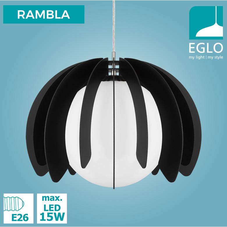 ペンダントライト ガラス ホワイト LED 照明 おしゃれ EGLO RAMBLA