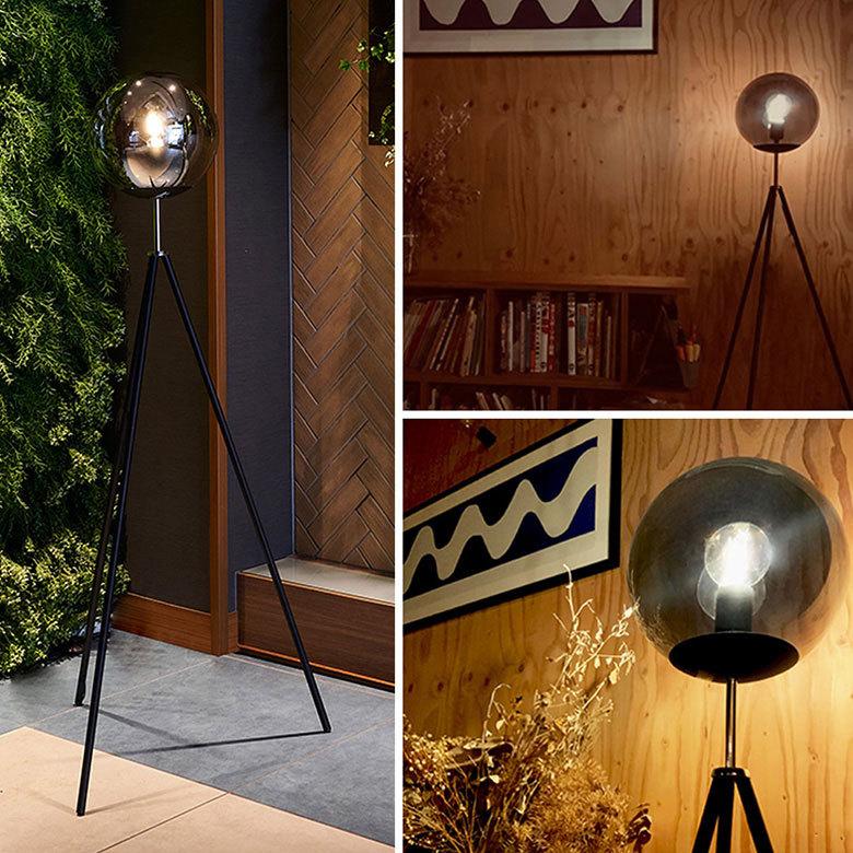 EGLO フロアランプ 204422J ISORELLA 2020年製 ブラック LEDフロアランプ EGLO ISORELLA 204422J スタンド照明 間接照明