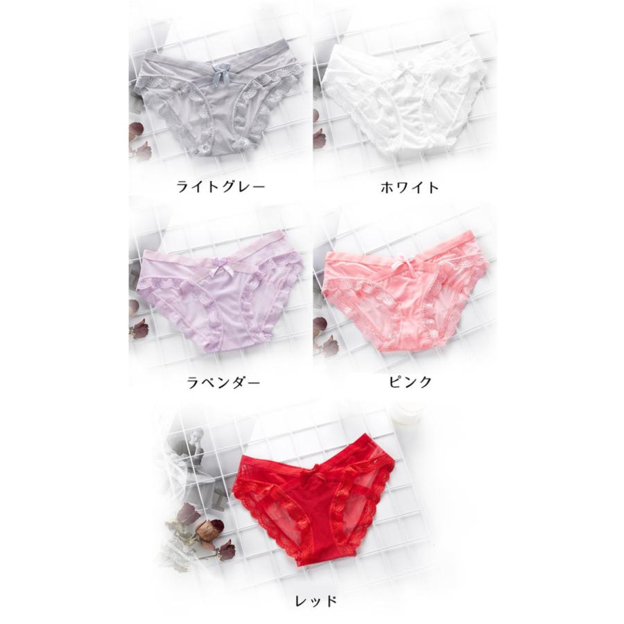ショーツ レディース レース メッシュ ランジェリー ストレッチ 通気性