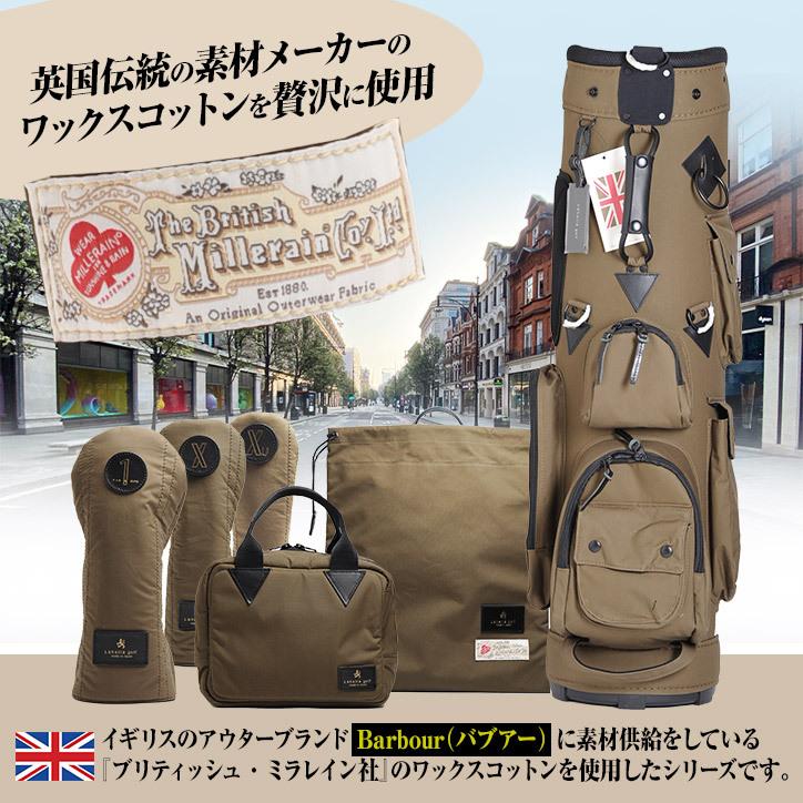 ラヘラゴルフ（Lahella golf） BRITISH MILLERAIN ヘッドカバー DR 