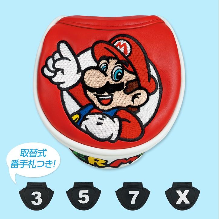 スーパーマリオ マリオ ヘッドカバー FW/フェアウェイウッド用 SUPER