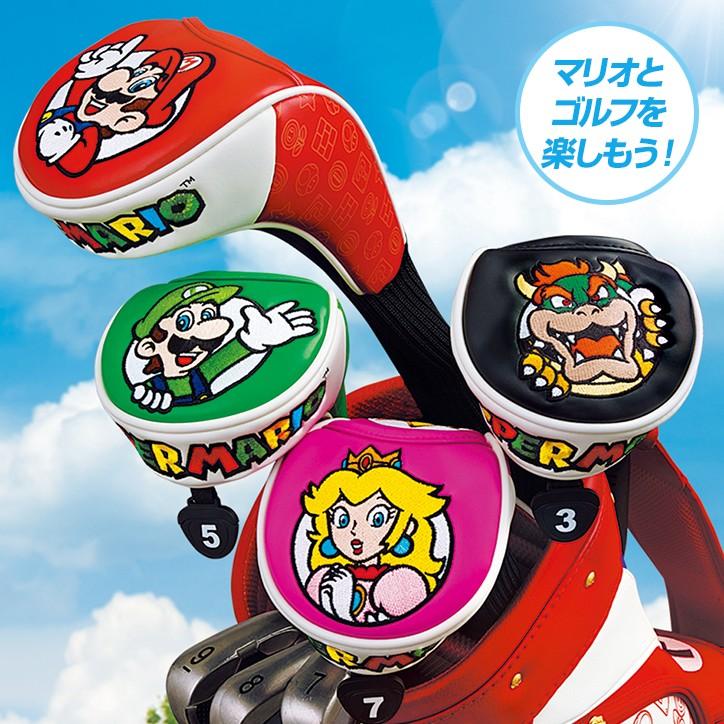 スーパーマリオ マリオ ヘッドカバー FW/フェアウェイウッド用 SUPER 