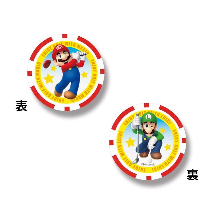 スーパーマリオ ゴルフマーカー チップタイプ マリオゴルフ SUPER