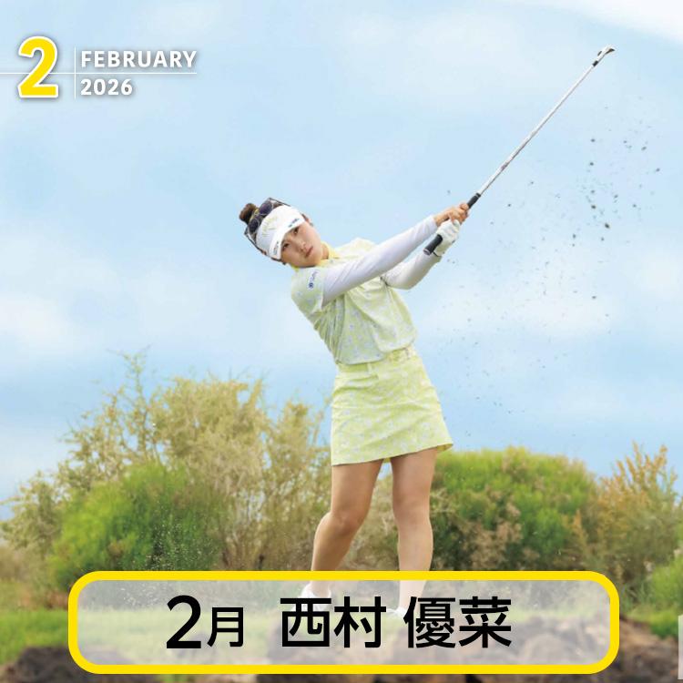2026 スポニチ ゴルフカレンダー(女子プロ プロゴルファー 壁掛け