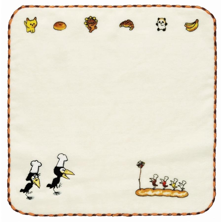 からすのパンやさん　ハンドタオル | 