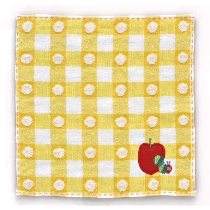 はらぺこあおむし ガーゼプチタオル（イエロー） | 