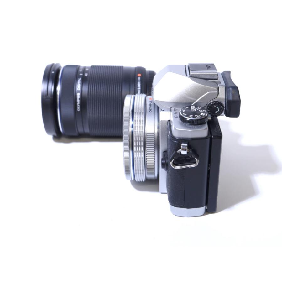 OLYMPUS OM-D E-M10 EZダブルズームキット [シルバー] : WiNKUSED