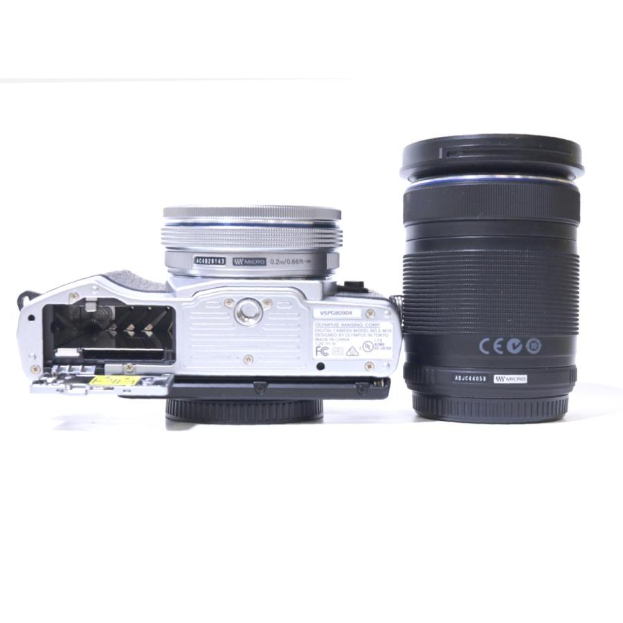 OLYMPUS OM-D E-M10 EZダブルズームキット [シルバー] : WiNKUSED