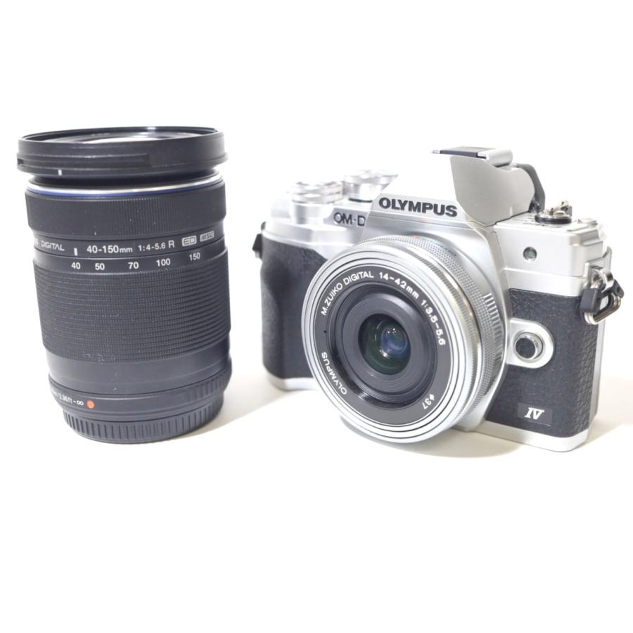 OM-D E-M10 Mark IV EZダブルズームキット [シルバー]の画像