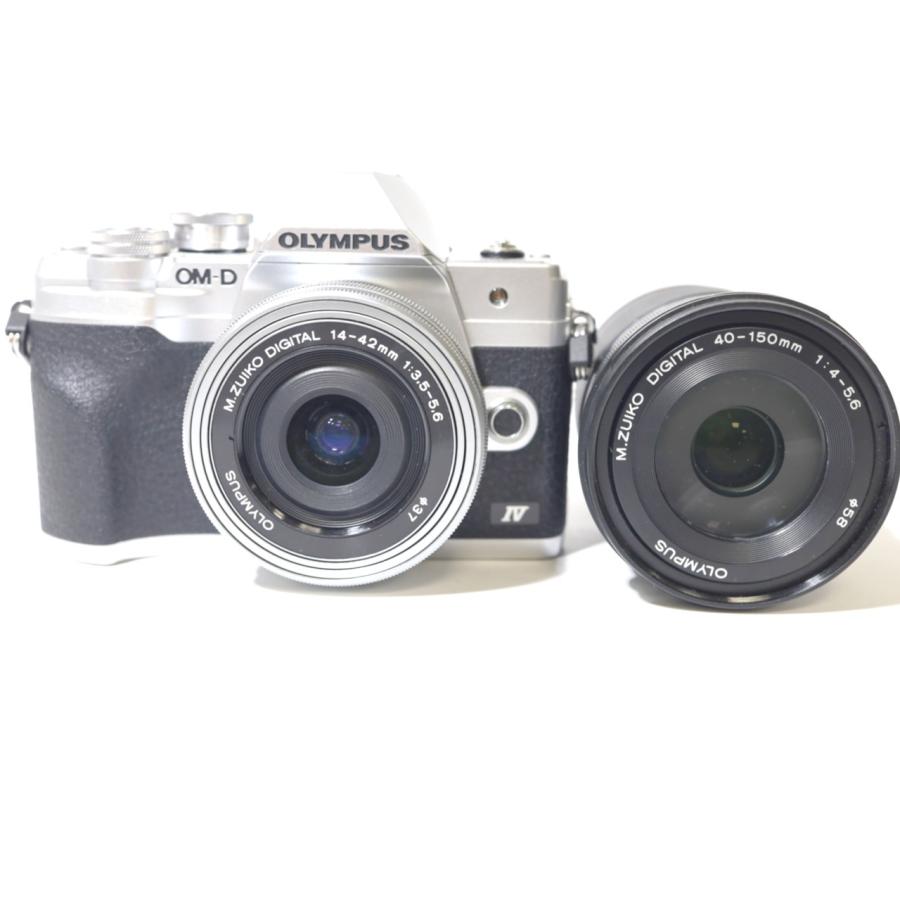 OM-D E-M10 Mark IV EZダブルズームキット [シルバー]の画像
