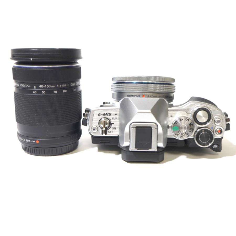 OM-D E-M10 Mark IV EZダブルズームキット [シルバー]の画像