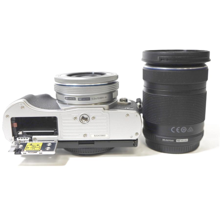 OM-D E-M10 Mark IV EZダブルズームキット [シルバー]の画像