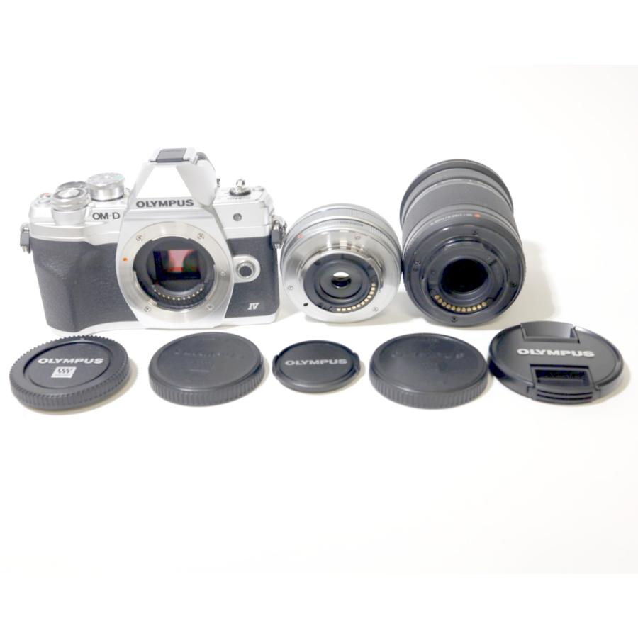 OM-D E-M10 Mark IV EZダブルズームキット [シルバー]の画像