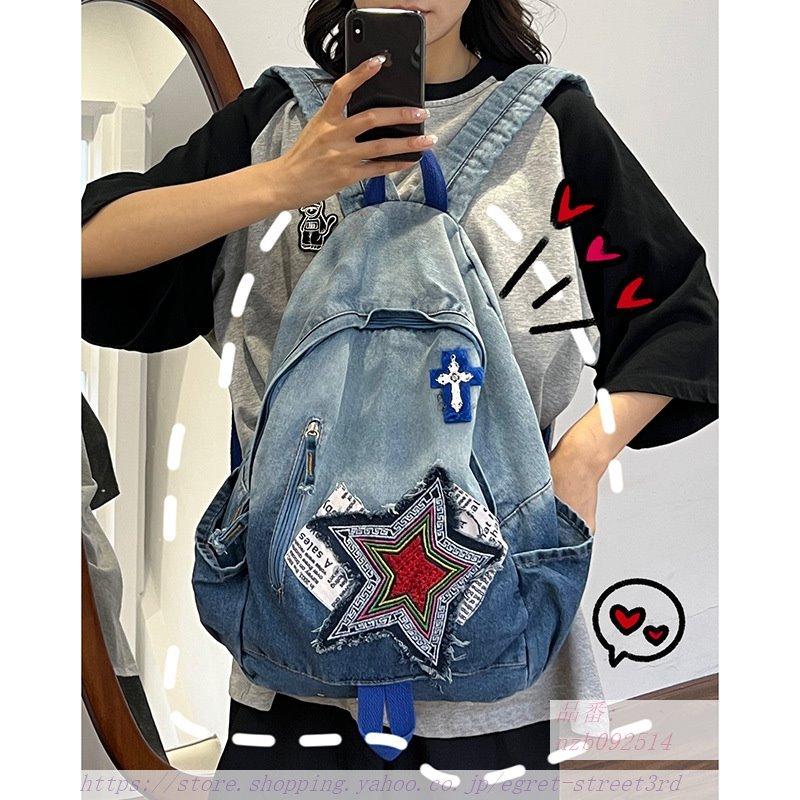 y2kデニムバック ショルダーバッグ 韓国 女 パンク 子 y2kデニムバック ショルダーバッグ 韓国 女 パンク 子