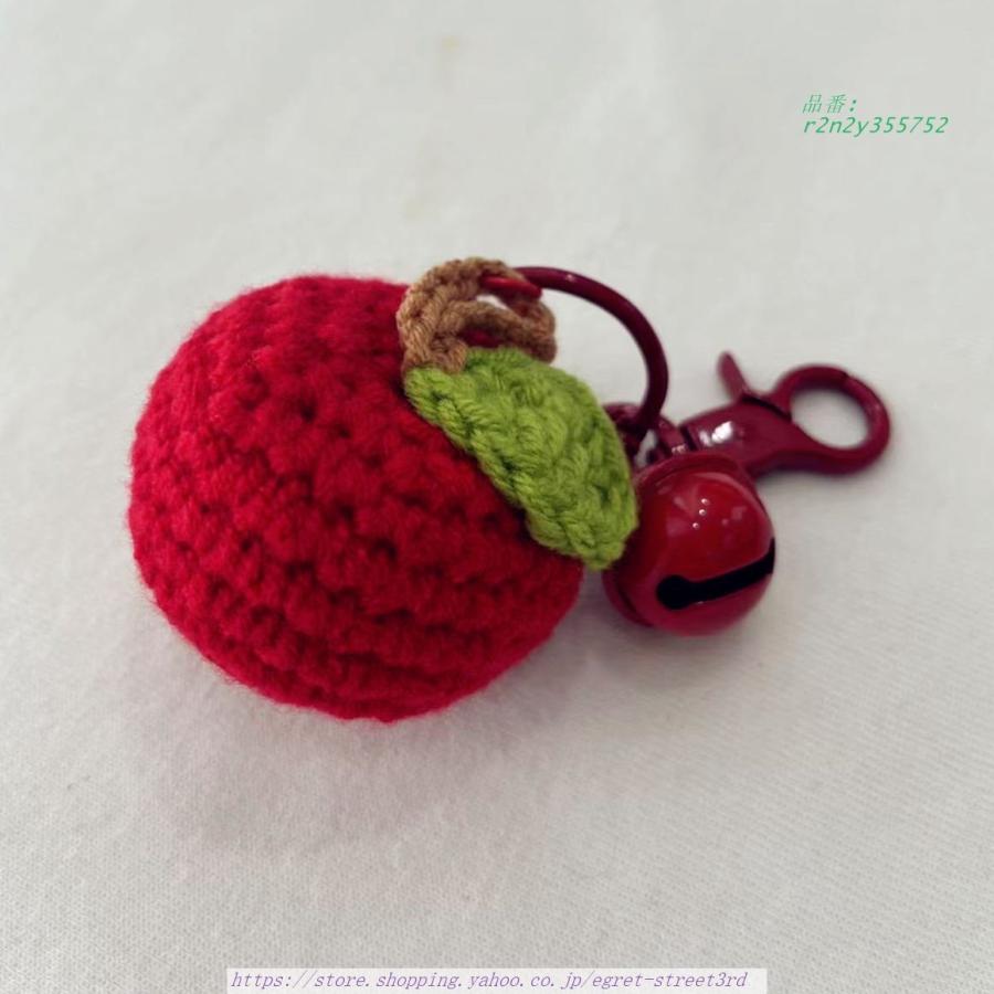 バッグチャーム ファーチャーム バッグ 編み物 ニット 毛糸 太陽 豚  