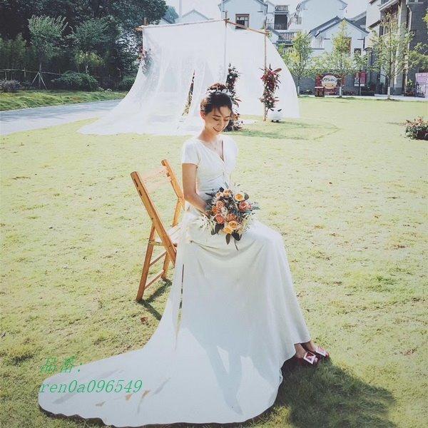 特価 ウェディングドレス 新入荷 セクシーv襟 結婚式 お呼ばれ トレーンライン 姫系 二次会 エレガント 挙式 花嫁ロングドレス 簡約 露背 エンパイアライン 送料 沖縄の方 1 000円 Mueblesactivos Com